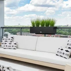 GSC Veradek Metallic Series Railing Planters -Plant Supports Shop 8611610 06v