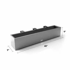 GSC Veradek Metallic Series Railing Planters -Plant Supports Shop 8611612 21v