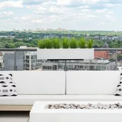 GSC Veradek Metallic Series Railing Planters -Plant Supports Shop 8611612 27v