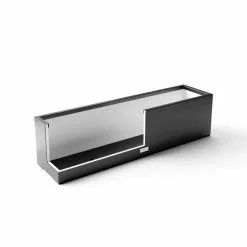 GSC Veradek Metallic Series Railing Planters -Plant Supports Shop 8611612 34v