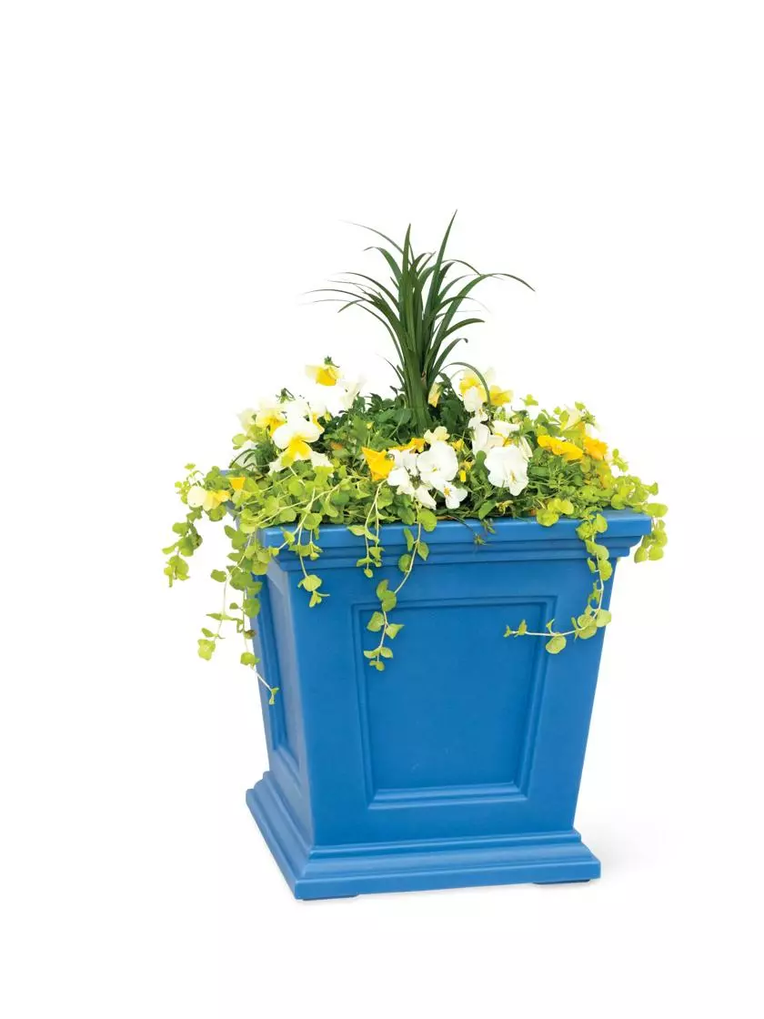 GSC Fairfield Self-Watering Square Planter, 16” X 16” 10 GSC Fairfield Self-Watering Square Planter, 16” X 16” - Image 8
