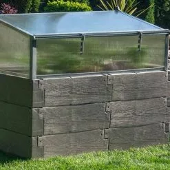 GSC Kombi Dual Function Raised Bed With Cold Frame -Plant Supports Shop 8611850 03V jpeg