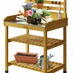 GSC VegTrug® Easy Potting Table -Plant Supports Shop 8611926 11v