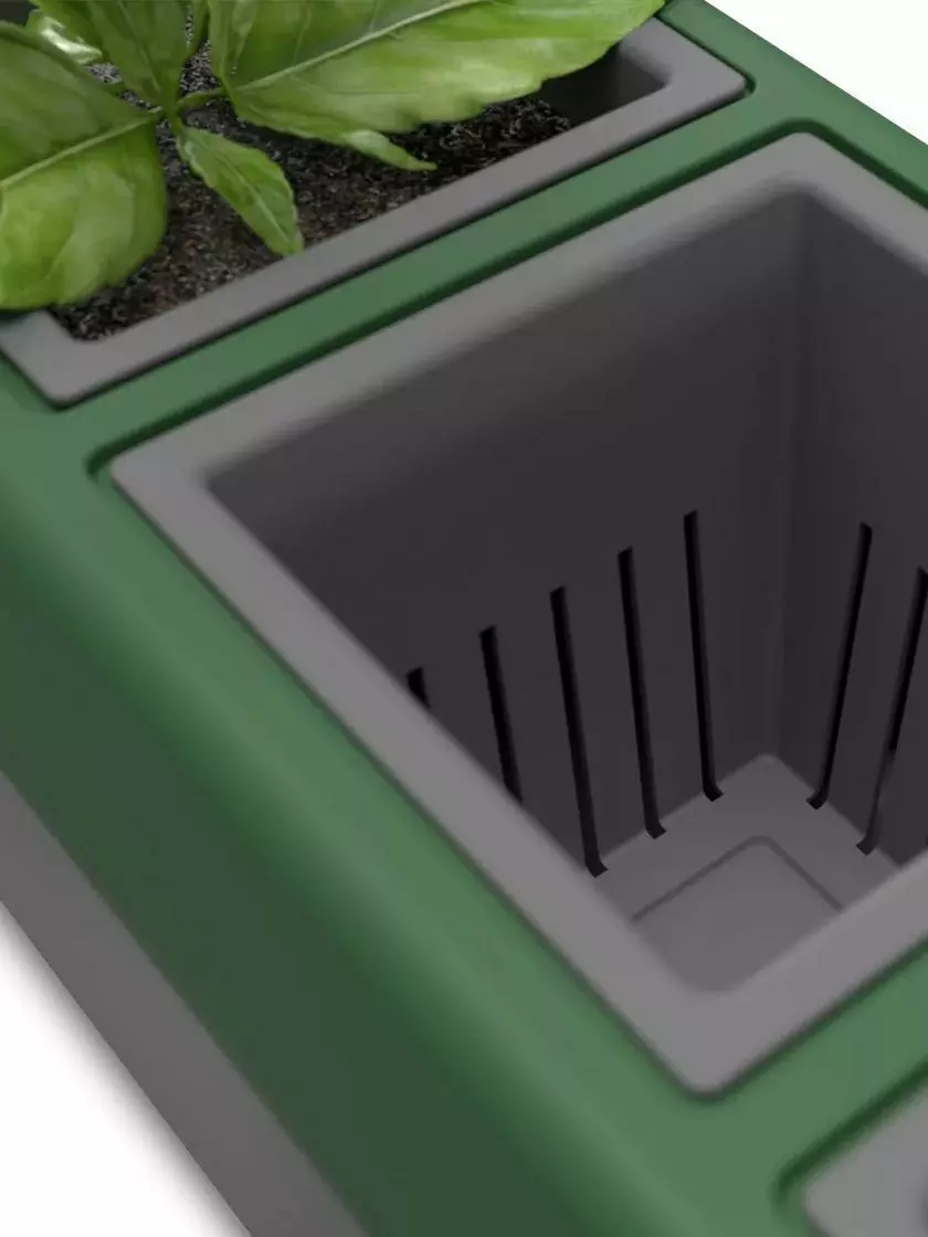 GSC Provence Self-Watering Herb Planter 7 GSC Provence Self-Watering Herb Planter - Image 5