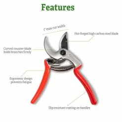 GSC Castellari Mini Anvil Pruner 12 GSC Castellari Mini Anvil Pruner -Plant Supports Shop 8612199 5