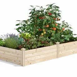 GSC Pine Raised Garden Beds, 4'x8'