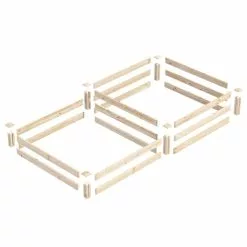 GSC 2-Tier Pine Raised Garden Bed, 4'x8' -Plant Supports Shop 8612253 01v