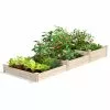 GSC 3-Tier Pine Raised Garden Bed, 4'x12'