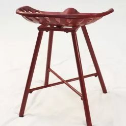 GSC Rustic Dylan Stationary Tractor Seat Stool -Plant Supports Shop 8612283 10v