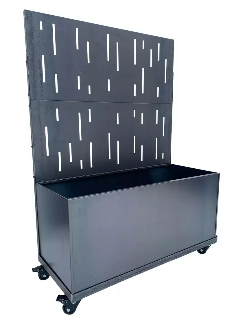 GSC Nice Corten Trough Planters With Privacy Screen 5 GSC Nice Corten Trough Planters With Privacy Screen - Image 3