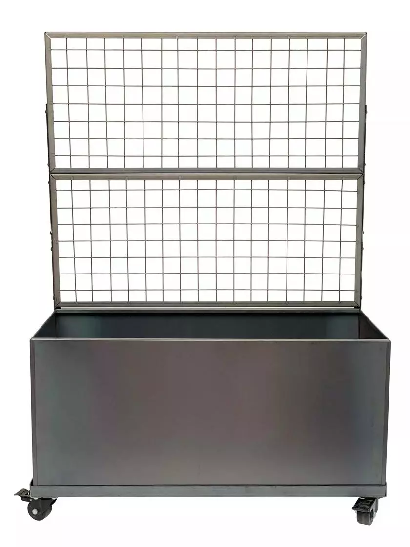 GSC Nice Corten Trough Planters With Trellis 5 GSC Nice Corten Trough Planters With Trellis - Image 3