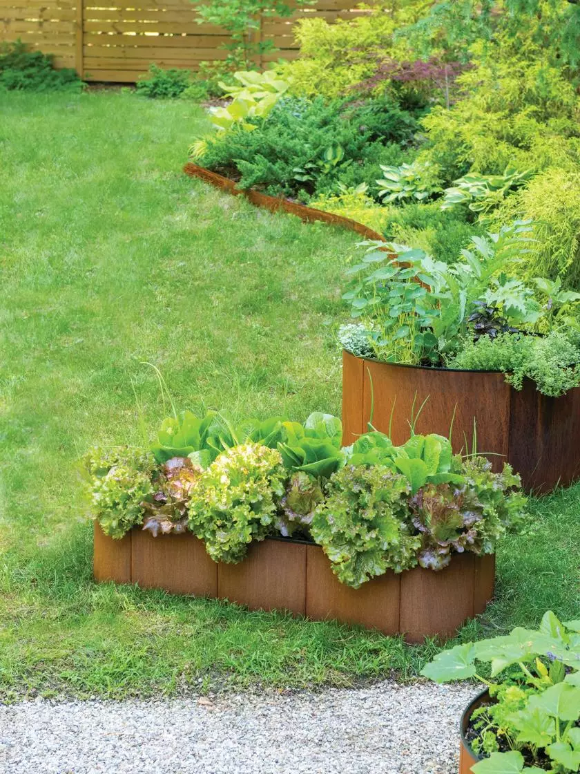 GSC Birdies™ Corten Steel Modular Raised Beds 4 GSC Birdies™ Corten Steel Modular Raised Beds - Image 2