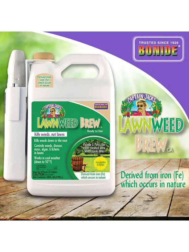 GSC Captain Jack's™ Lawnweed Brew Ready To Use, 128oz. 4 GSC Captain Jack's™ Lawnweed Brew Ready To Use, 128oz. - Image 2