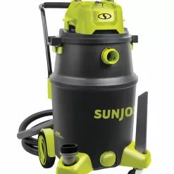 GSC Sun Joe® 16-Gal 1200W 6.5 Pk HP Wet/Dry Shop Vac, HEPA Filtration, Wheeled W/Attachments