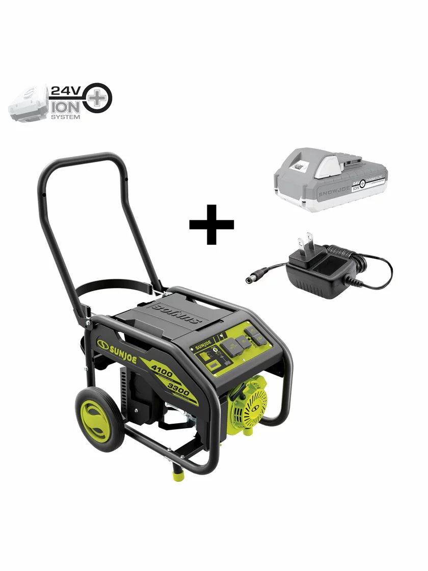 GSC Sun Joe® 4,100/3,300-Running Watt Propane Powered Portable Generator W/24VBattery Starter 5 GSC Sun Joe® 4,100/3,300-Running Watt Propane Powered Portable Generator W/24VBattery Starter - Image 3