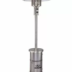 GSC Sun Joe® 48000-BTU Max Stainless Propane OD Patio Heater W/Wheels And Built In Bar Table
