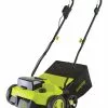GSC Sun Joe® 48V ION+ Cordless 15-Inch 5-Position Walk-Behind Lawn Dethatcher -Plant Supports Shop 8612541 07v sun joe cordless 15 inch walk behind lawn dethatcher 24v x2 dts15