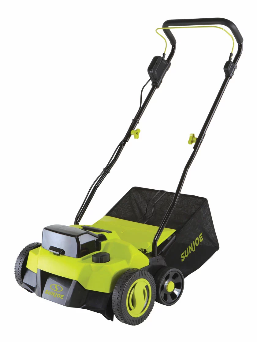 GSC Sun Joe® 48V ION+ Cordless 15-Inch 5-Position Walk-Behind Lawn Dethatcher 3 GSC Sun Joe® 48V ION+ Cordless 15-Inch 5-Position Walk-Behind Lawn Dethatcher