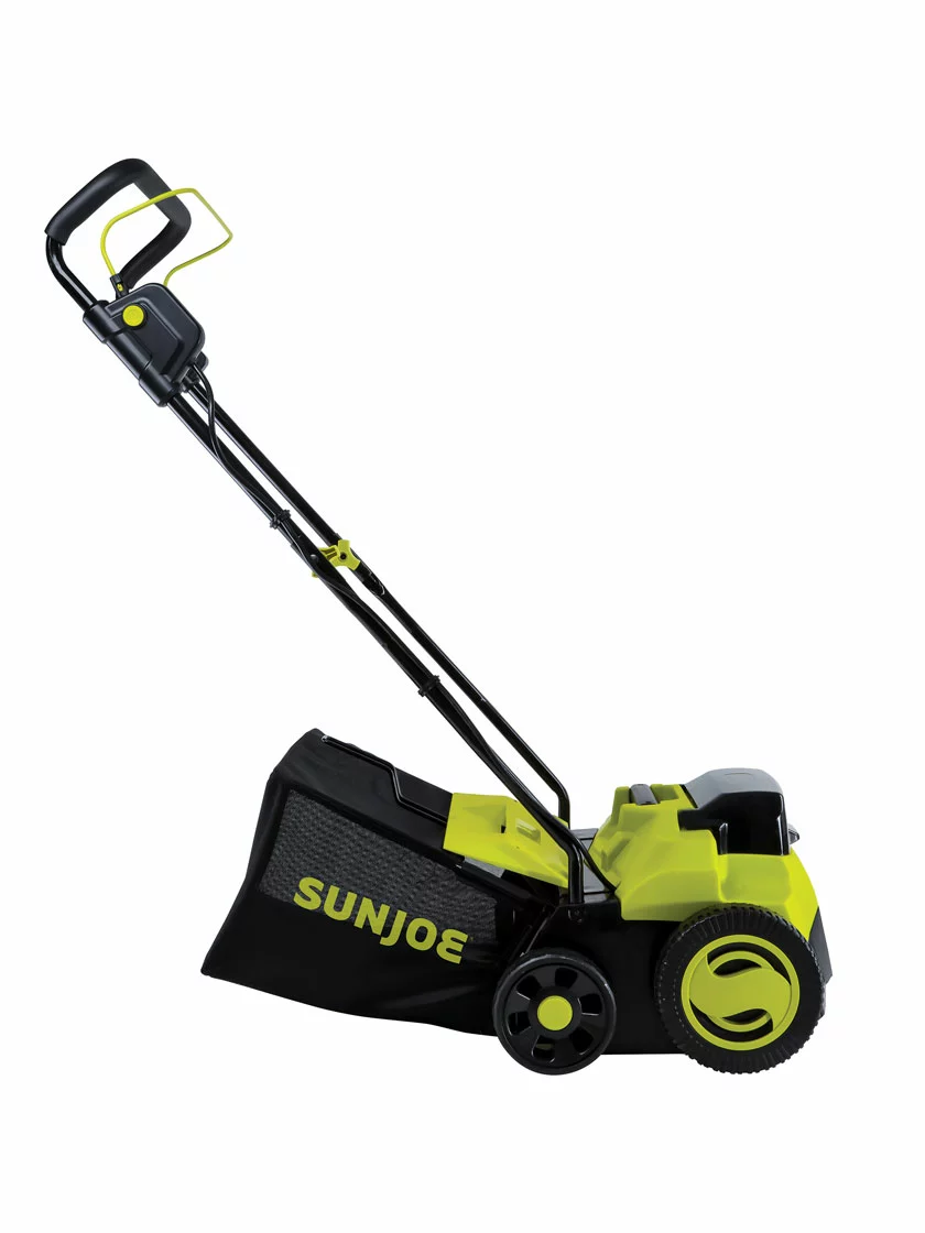 GSC Sun Joe® 48V ION+ Cordless 15-Inch 5-Position Walk-Behind Lawn Dethatcher 7 GSC Sun Joe® 48V ION+ Cordless 15-Inch 5-Position Walk-Behind Lawn Dethatcher - Image 5