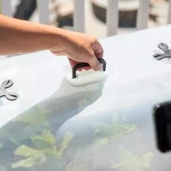 GSC Self-Watering Standing Salad Planter With Cloche -Plant Supports Shop 8612702 2036 tif