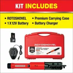GSC Rotoshovel Battery-Operated Garden Auger -Plant Supports Shop 8612719 07v