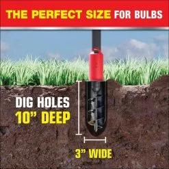 GSC Rotoshovel Battery-Operated Garden Auger -Plant Supports Shop 8612719 08v