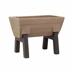 GSC Garden Wizard Elevated Garden Bed -Plant Supports Shop 8612916 06V garden wizard elevated garden bed khaki