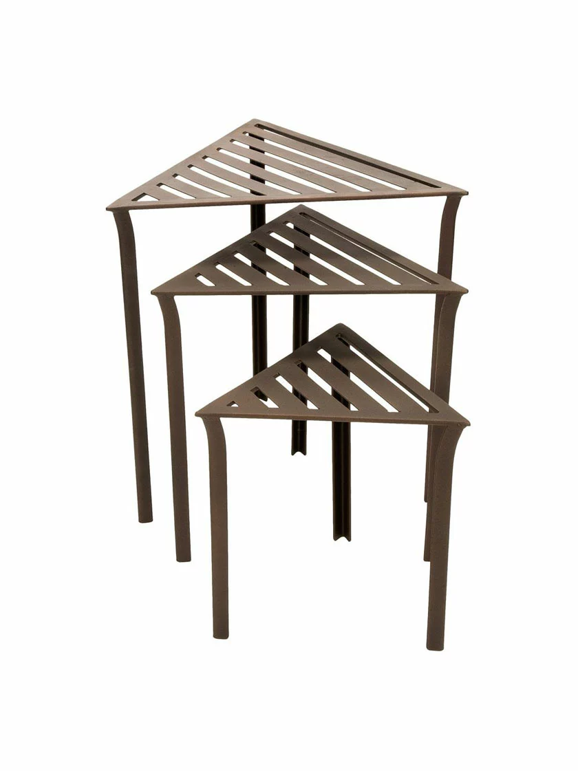 GSC Achla Designs Triangular Nesting Tables Set 5 GSC Achla Designs Triangular Nesting Tables Set - Image 3
