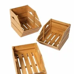 GSC Bamboo Storage Bin Set -Plant Supports Shop 8612934 0040 tif
