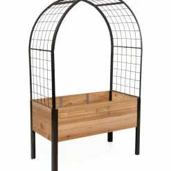 GSC 2’ X 4’ Arch Trellis For Planter Boxes -Plant Supports Shop 8612976 0006
