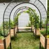 GSC 2’ X 4’ Arch Trellis For Planter Boxes 2 GSC 2’ X 4’ Arch Trellis For Planter Boxes -Plant Supports Shop 8612976 0414 arch trellis for 2 foot x 4 foot planter box