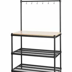 GSC MeshWorks © Potting Bench -Plant Supports Shop 8613015 10v meshworks potting bench black