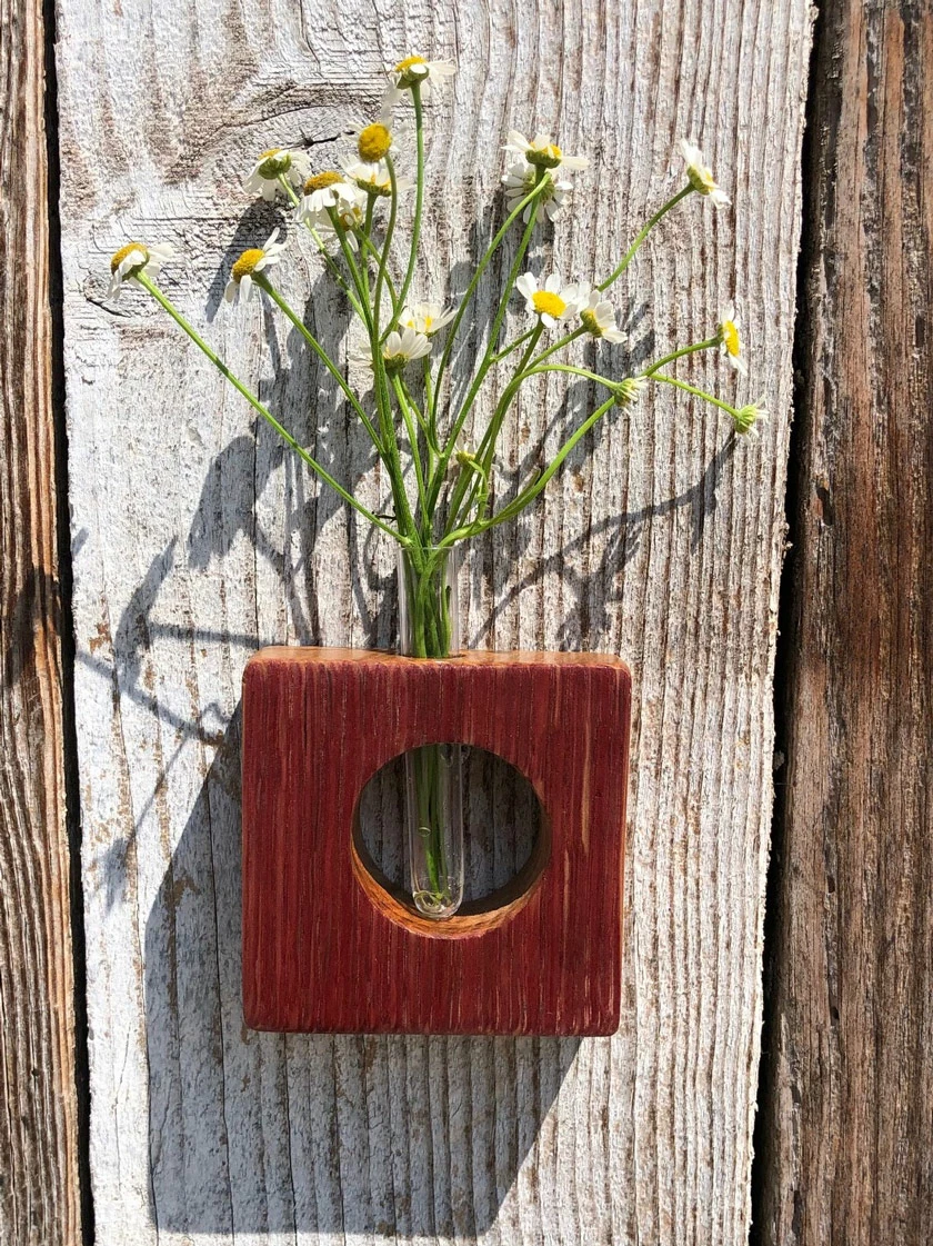 GSC Wine Barrel Counter Top Vase Or Propagation Station 3 GSC Wine Barrel Counter Top Vase Or Propagation Station