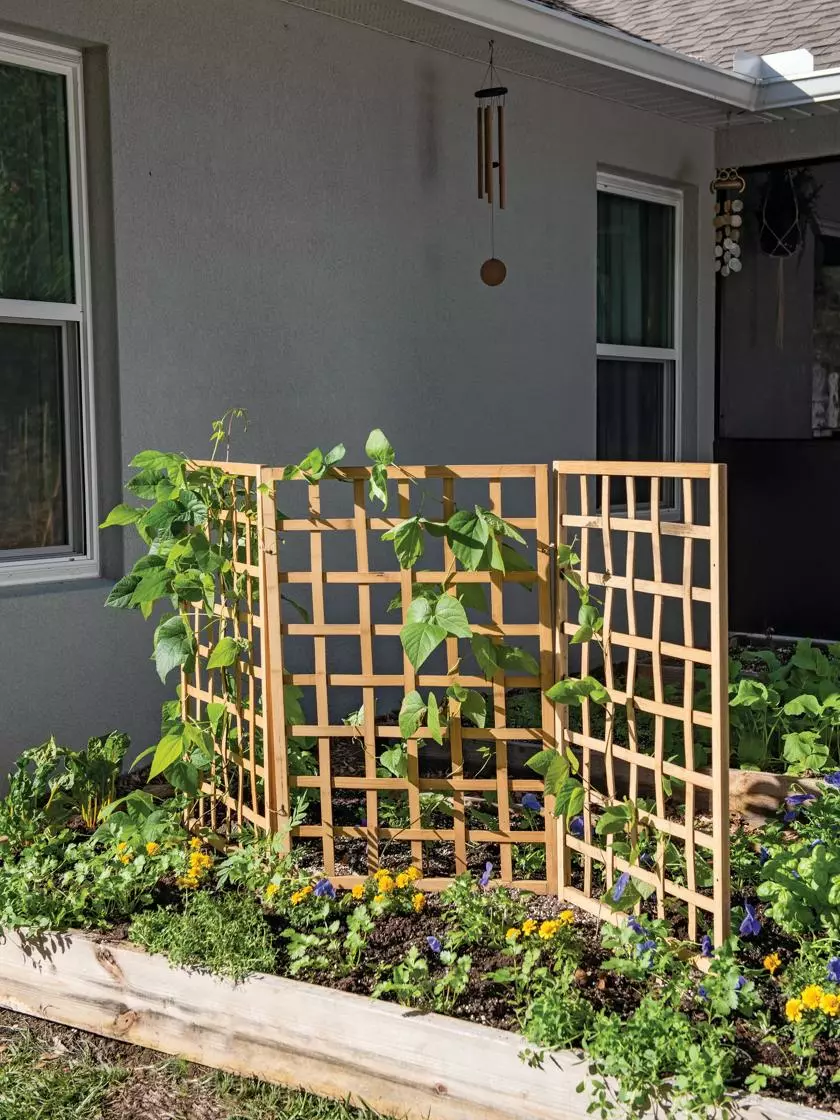 GSC Bamboo Zig-Zag Trellis 24" X 36" 4 GSC Bamboo Zig-Zag Trellis 24" X 36" - Image 2