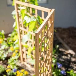 GSC Bamboo Zig-Zag Trellis 24" X 36" 15 GSC Bamboo Zig-Zag Trellis 24" X 36" -Plant Supports Shop 8613151 6459