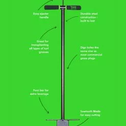 GSC Yard Butler® Sod Plugger -Plant Supports Shop 8613169 02v