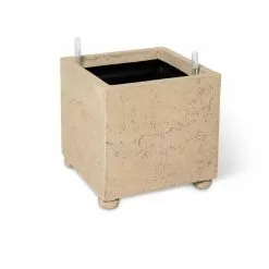 GSC Self-Watering LavaStone® Modern Square -Plant Supports Shop 8613258 4194