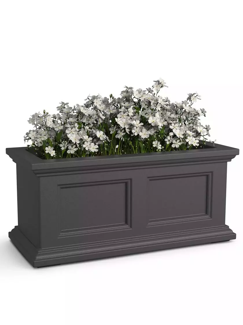 GSC Fairfield Self-Watering Window Box, 2’ 6 GSC Fairfield Self-Watering Window Box, 2’ - Image 4
