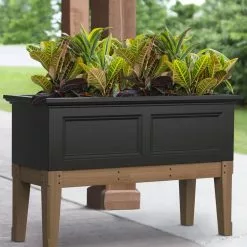 GSC Fairfield Self-Watering Elevated Garden Bed 13 GSC Fairfield Self-Watering Elevated Garden Bed -Plant Supports Shop 8613283 02V