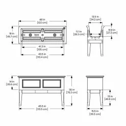 GSC Fairfield Self-Watering Elevated Garden Bed 19 GSC Fairfield Self-Watering Elevated Garden Bed -Plant Supports Shop 8613283 10V 3 4