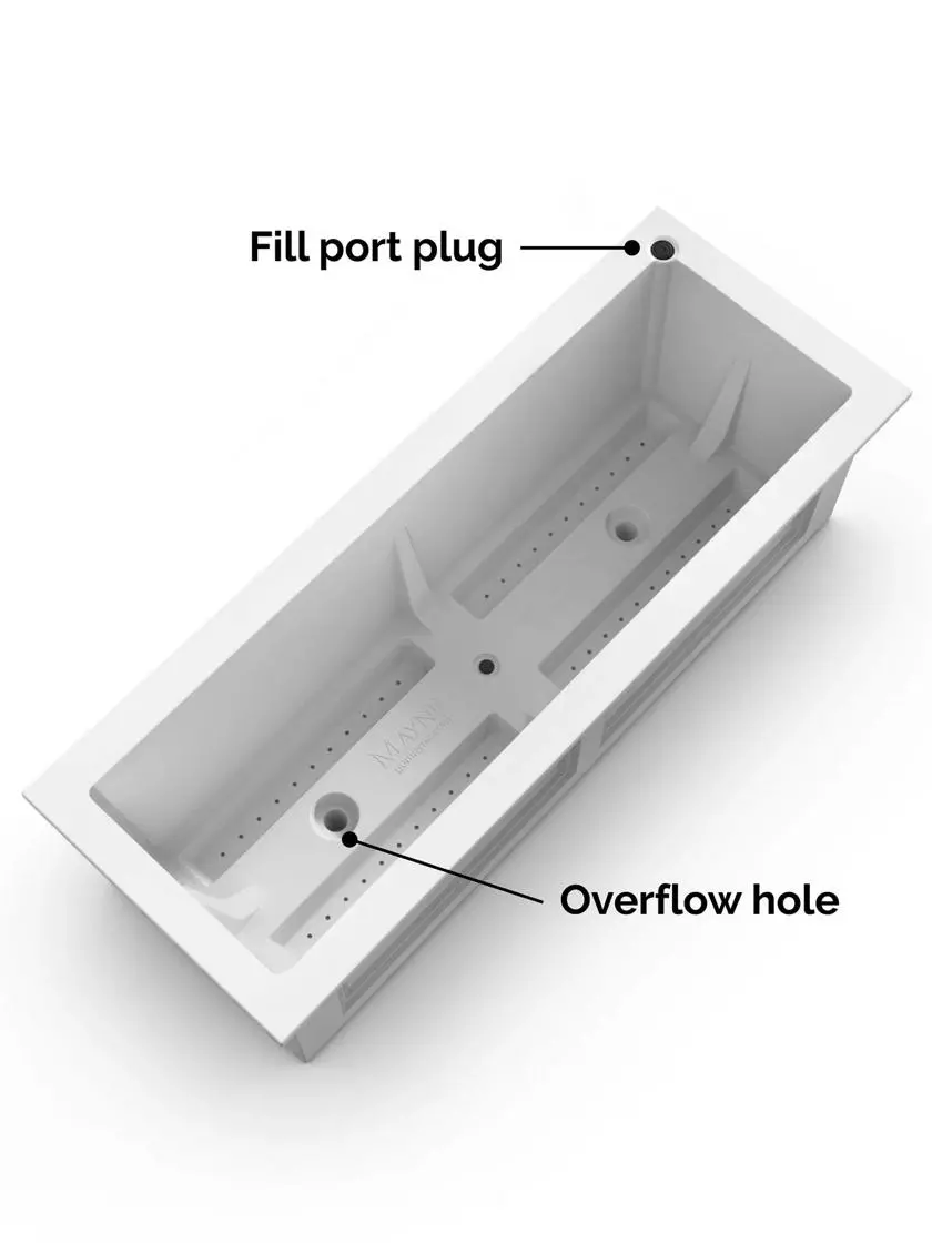 GSC Fairfield Self-Watering Elevated Garden Bed 10 GSC Fairfield Self-Watering Elevated Garden Bed - Image 8