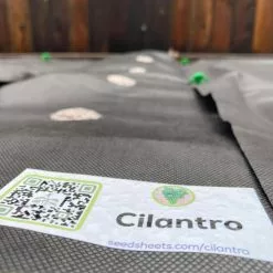 GSC SeedSheets Organic Vegetable Garden, Spicy Sinola Salsa, 4' X 8'