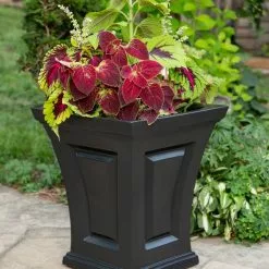GSC Cambridge Tall Planter, 18" Height 14 GSC Cambridge Tall Planter, 18" Height -Plant Supports Shop 8613523 03V