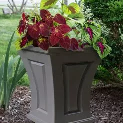GSC Cambridge Tall Planter, 18" Height 13 GSC Cambridge Tall Planter, 18" Height -Plant Supports Shop 8613523 06V
