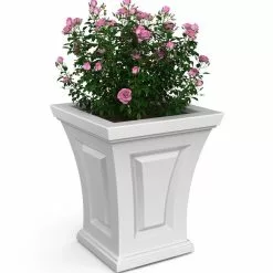 GSC Cambridge Tall Planter, 18" Height 16 GSC Cambridge Tall Planter, 18" Height -Plant Supports Shop 8613523 11V