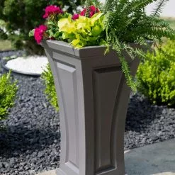 GSC Cambridge Tall Planter, 28" Height -Plant Supports Shop 8613524 08V