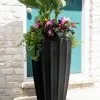 GSC Sedona Tall Planter, 28" Height 1 GSC Sedona Tall Planter, 28" Height -Plant Supports Shop 8613525 02V sedona tall planter 28 inches