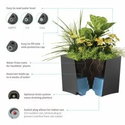 GSC TruDrop One Pinch Planter 37 "Diameter -Plant Supports Shop 8613631 06V 3 4 2