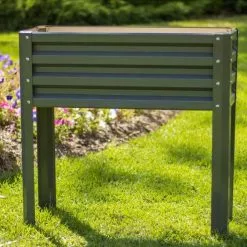GSC Metal Double Height Raised Garden Bed -Plant Supports Shop 8613688 06V 3 4