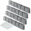 GSC Beuta™ 6-Block Edging Section, 4 Pack -Plant Supports Shop 8614155 01V 3 4 beuta 6 block edging section 4 pack